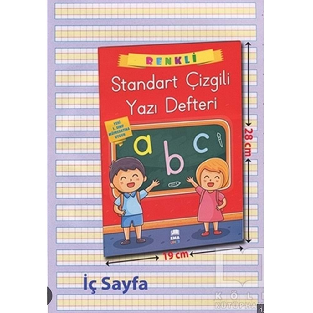 DİK KLAVUZLU YENİ NESİL YAZI DEFTERİ