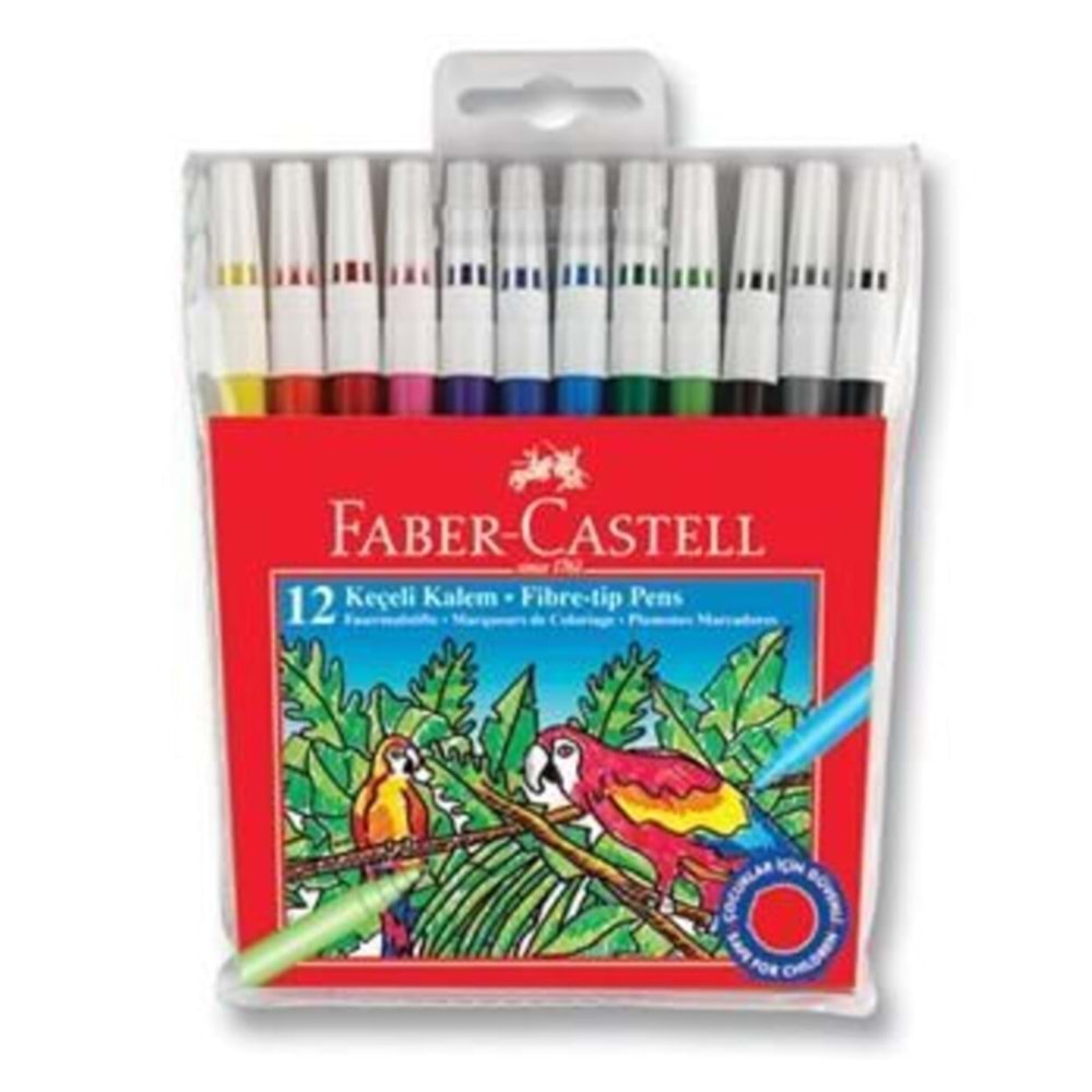 FABER CASTELL 12 KEÇELİ KALEM