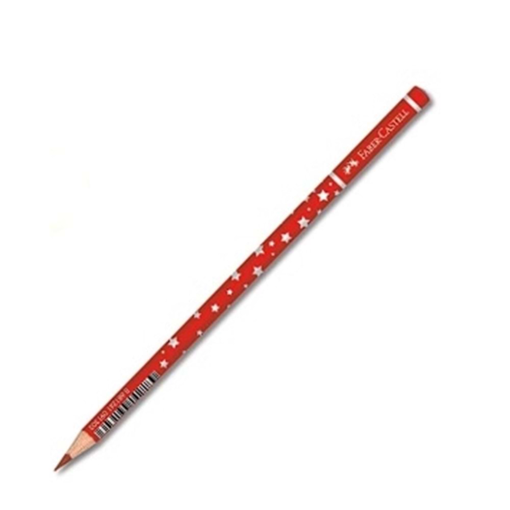 FABER CASTELL YILDIZ KIRMIZI BAŞLIK KALEMİ
