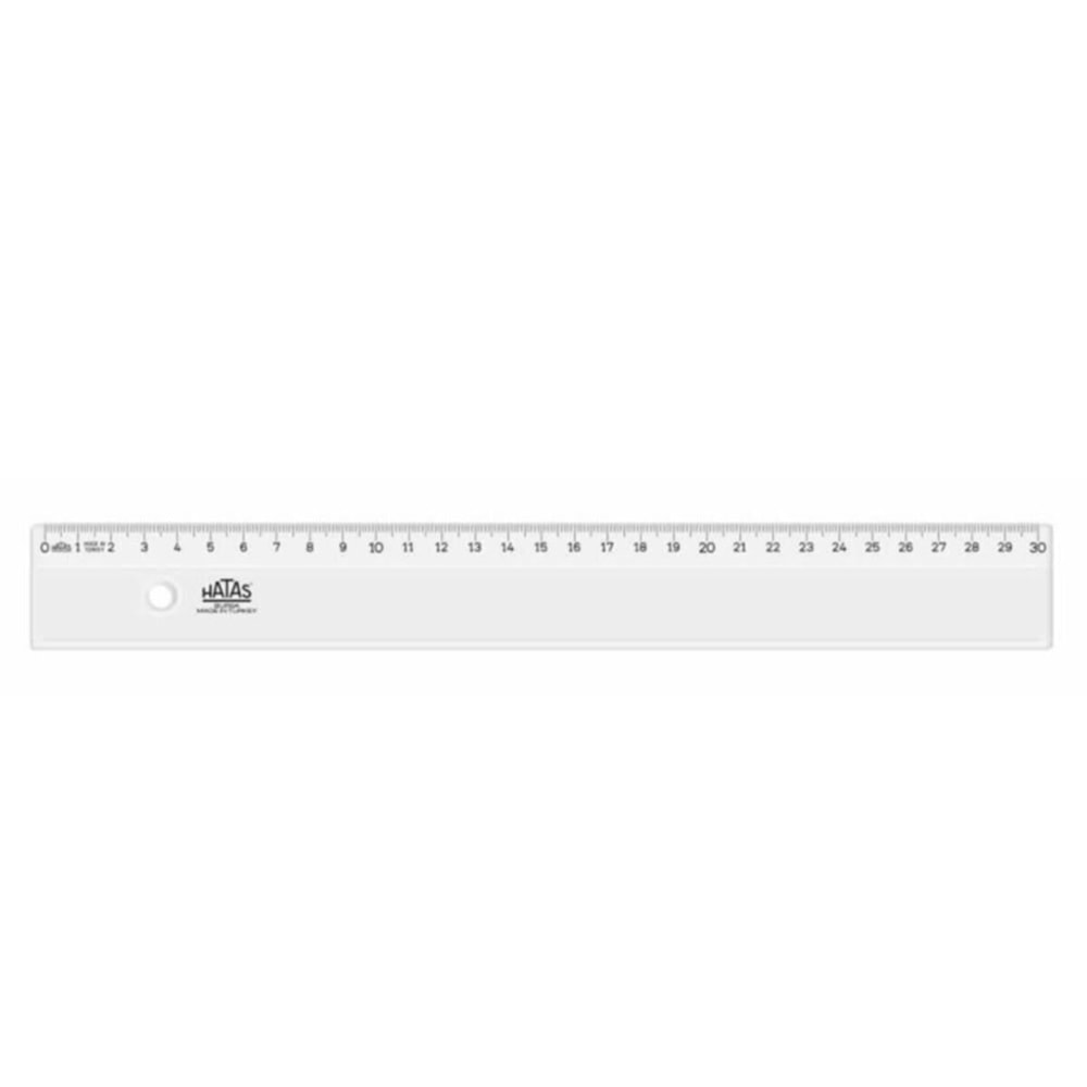 HATAŞ 30CM CETVEL