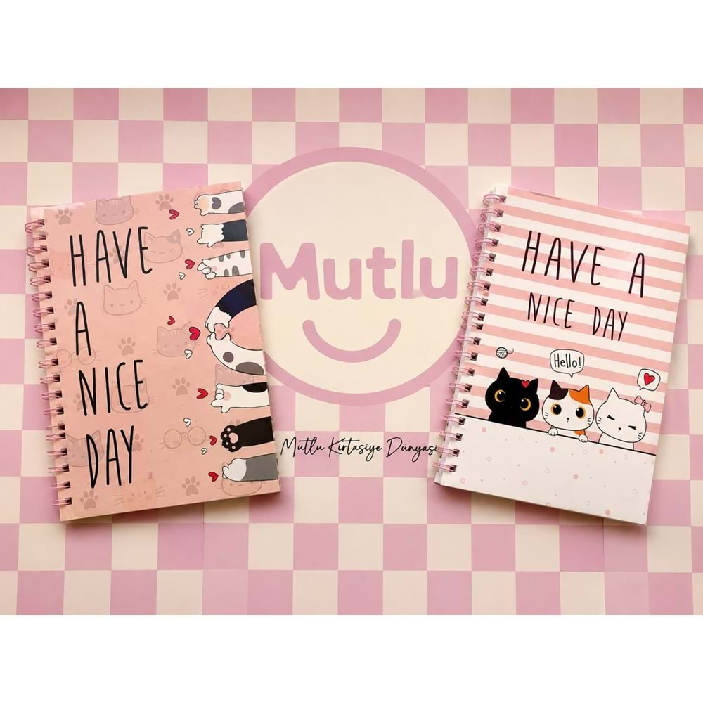 KEDİ DEFTER A5