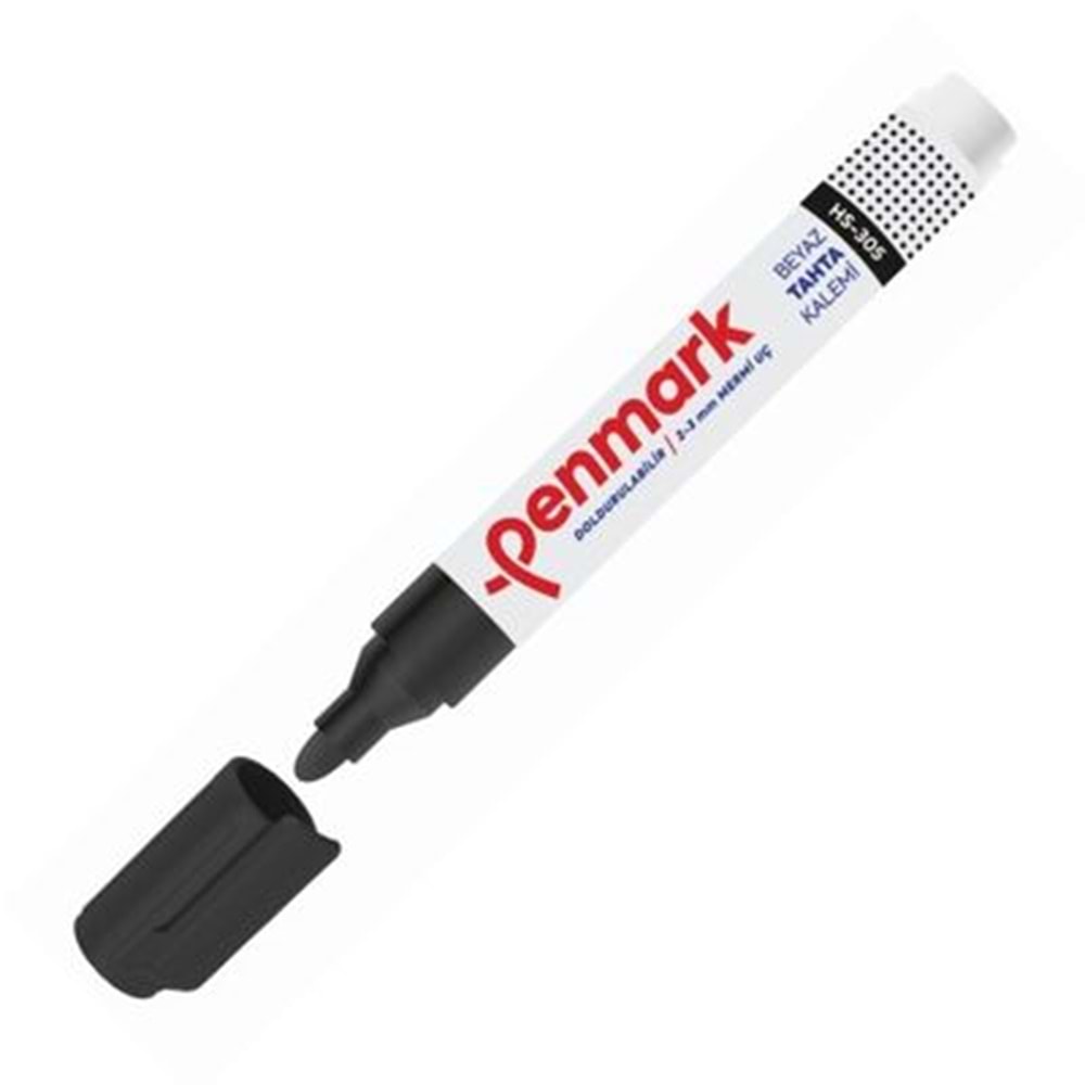 Penmark Doldurulabilir Tahta Kalemi Siyah
