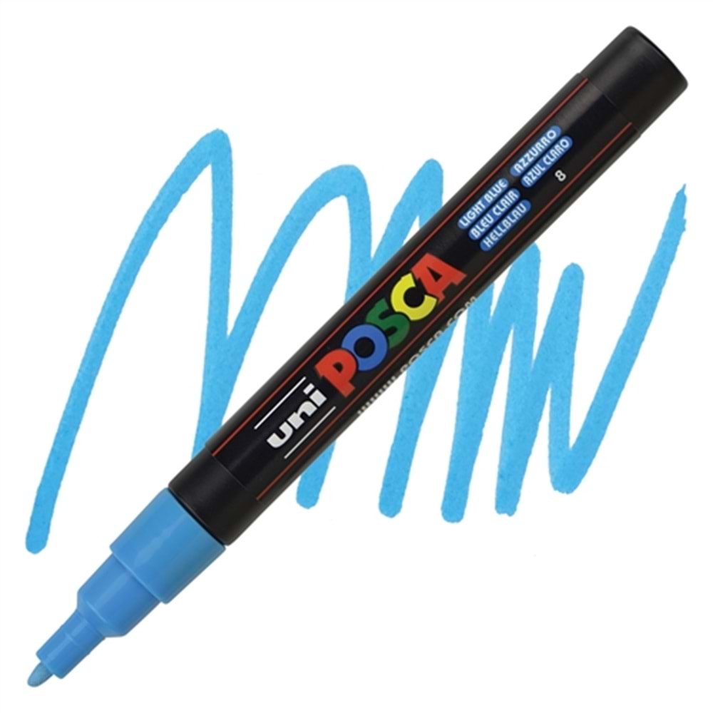 POSCA 3M 0,9 - 1,3 AÇIK MAVİ
