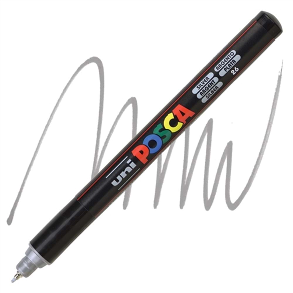 Posca PC-1MR 0.7 mm Gümüş