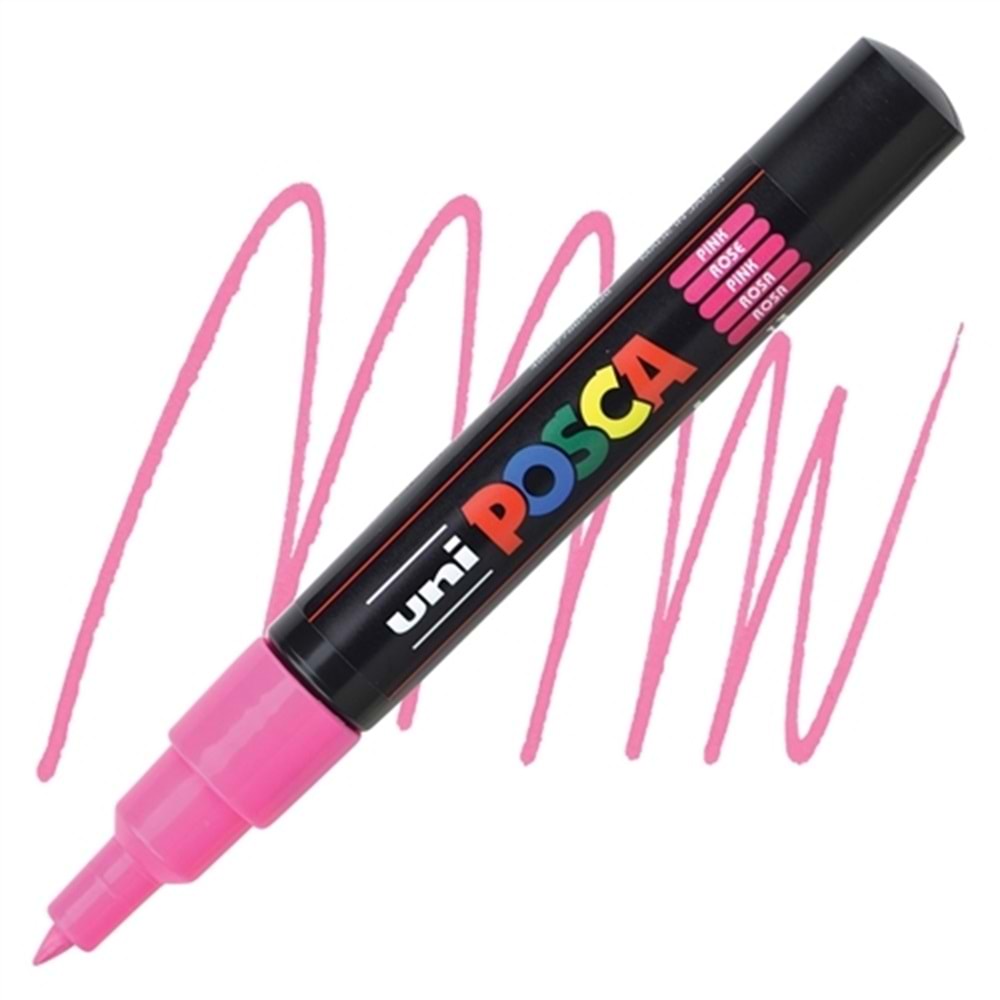 Uni Posca PC-1M 0.7 mm Pembe