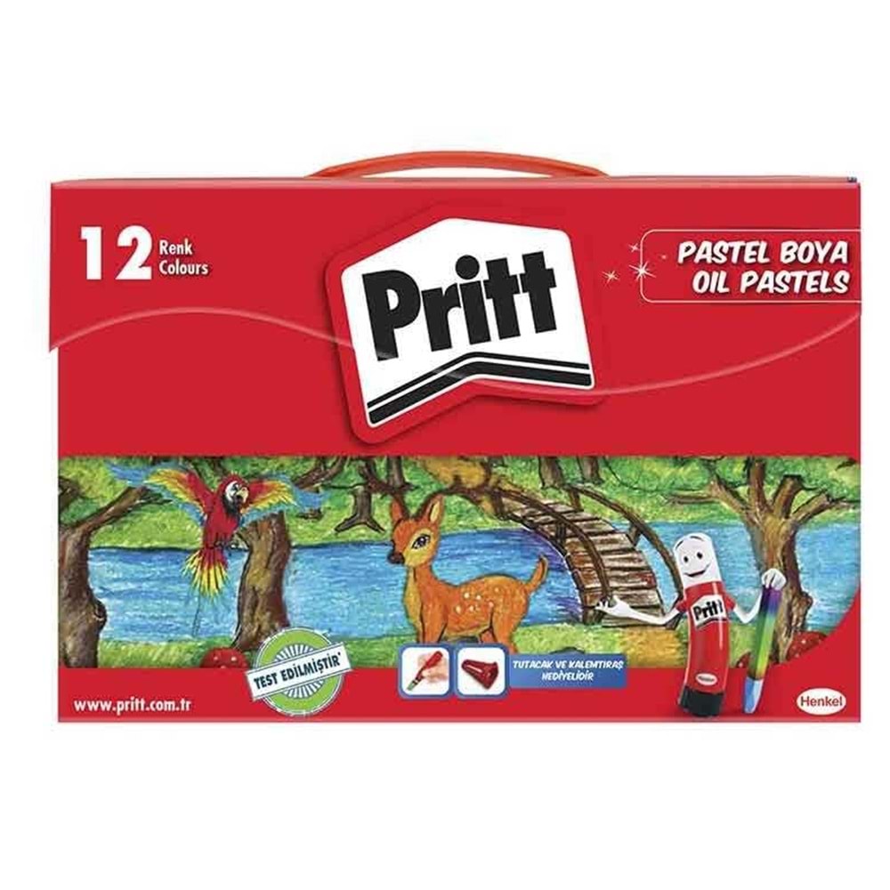 PRİTT 12 ÇANTALI PASTEL