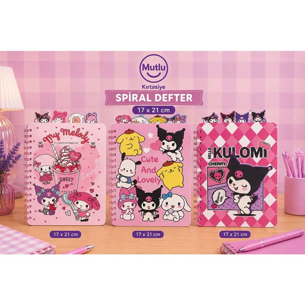 SANRİO AYRAÇLI DEFTER