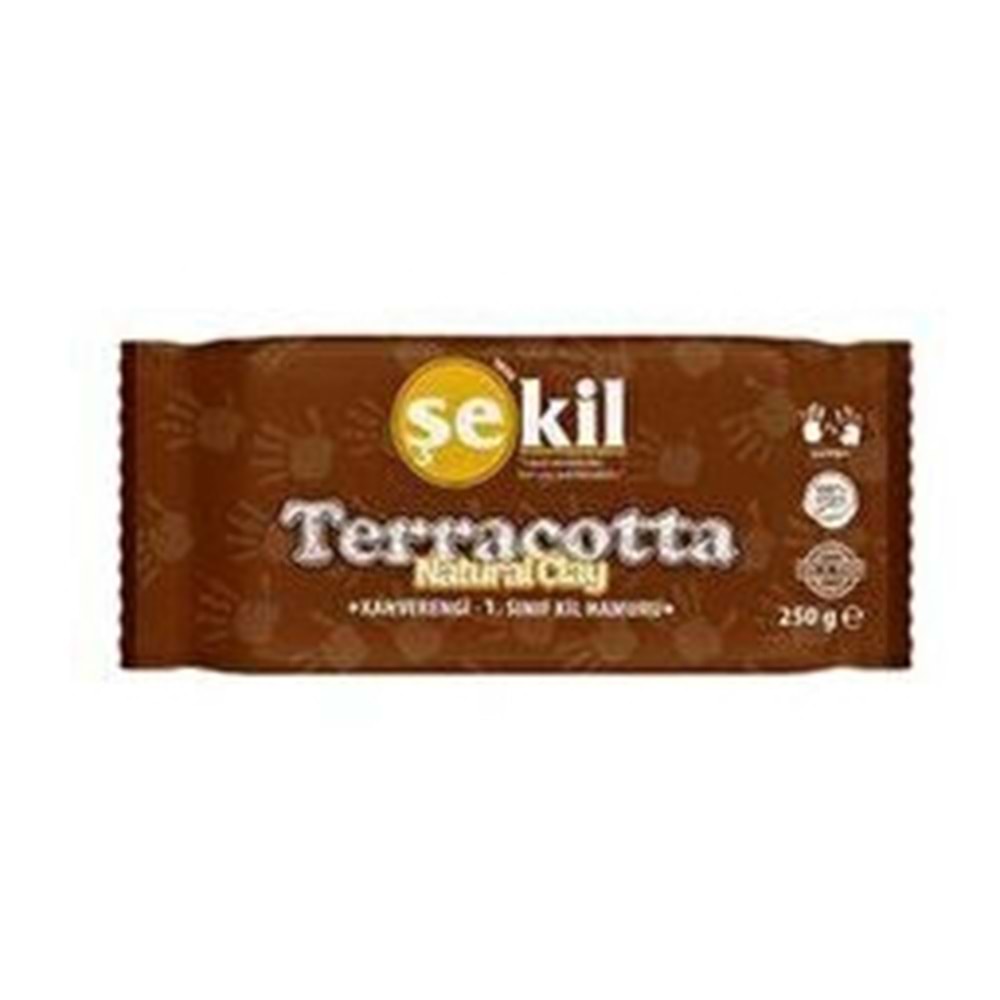 SEKİL 250 GR SERAMİK HAMURU KAHVE