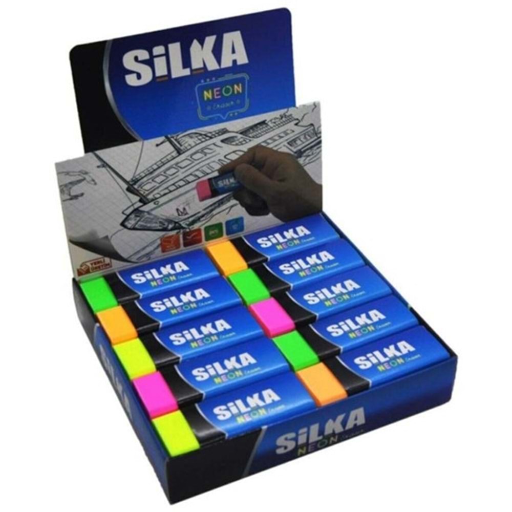 SİLKA NEON SİLGİ