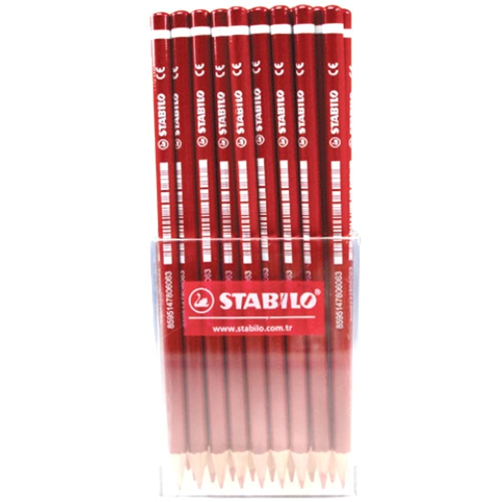 STABİLO KIRMIZI KALEM