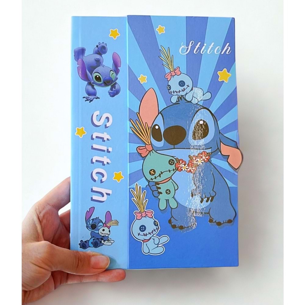 STİTCH MIKNATIS KAPAKLI DEFTER